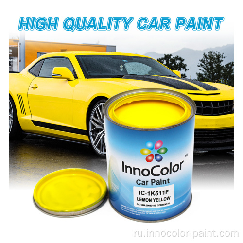 Белая 1K Basecoat Car Paint для Auto Refinish